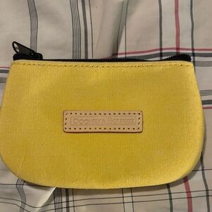 Dooney & Bourke Vibrant Yellow Cosmetic Case
